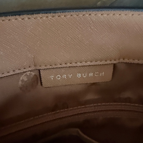 Authentic Tory Burch Camel Leather Tote - Picture 2 of 10